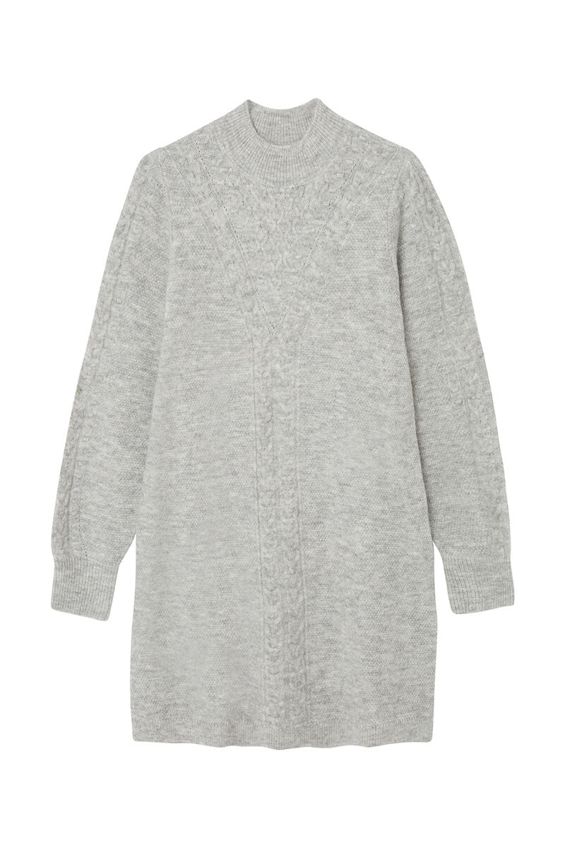 Short jersey-knit knit dress