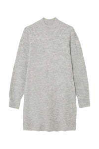 Short jersey-knit knit dress