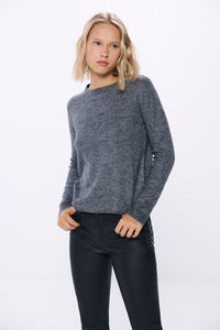 Crystal studded sweater