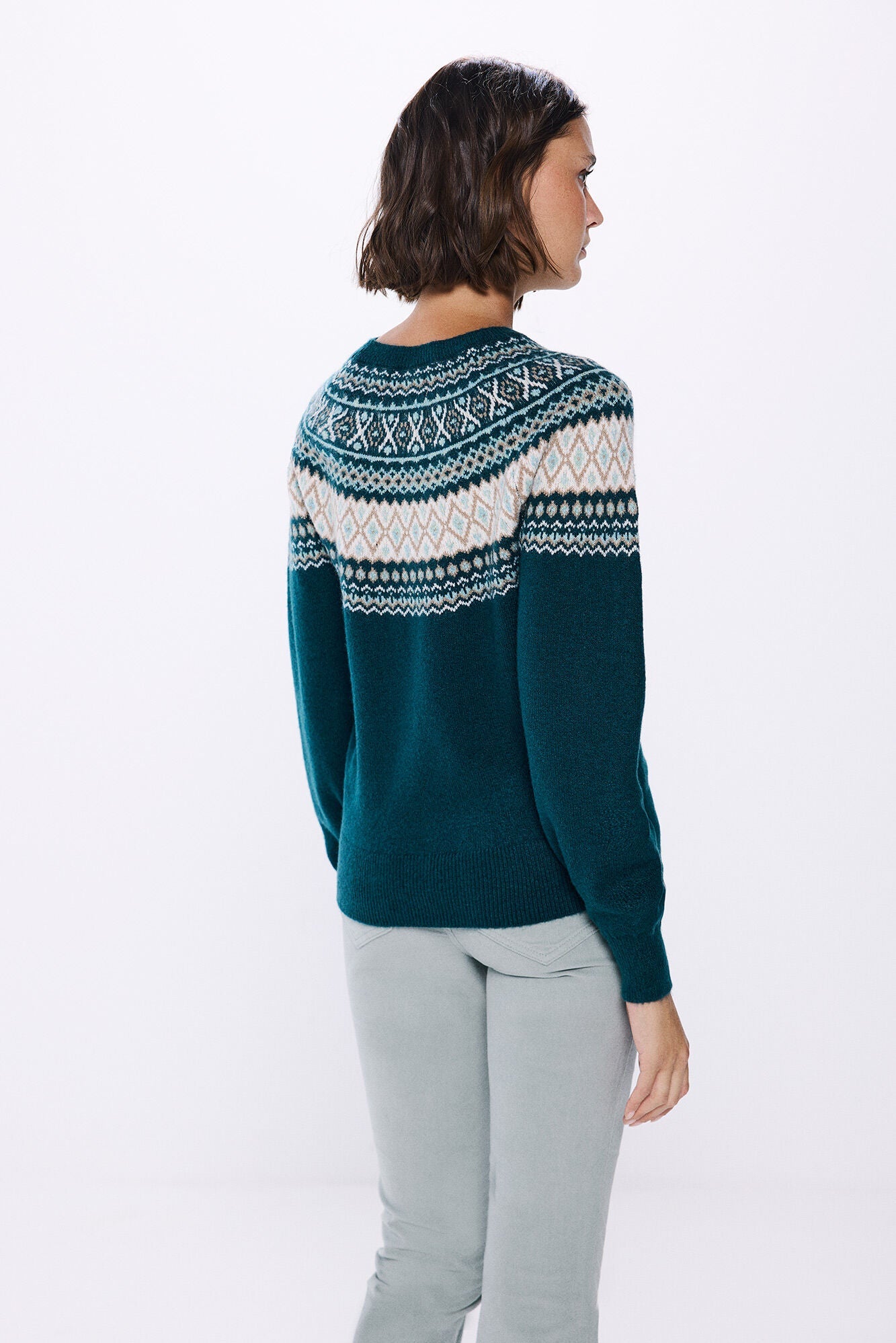 jersey-knit knit vest