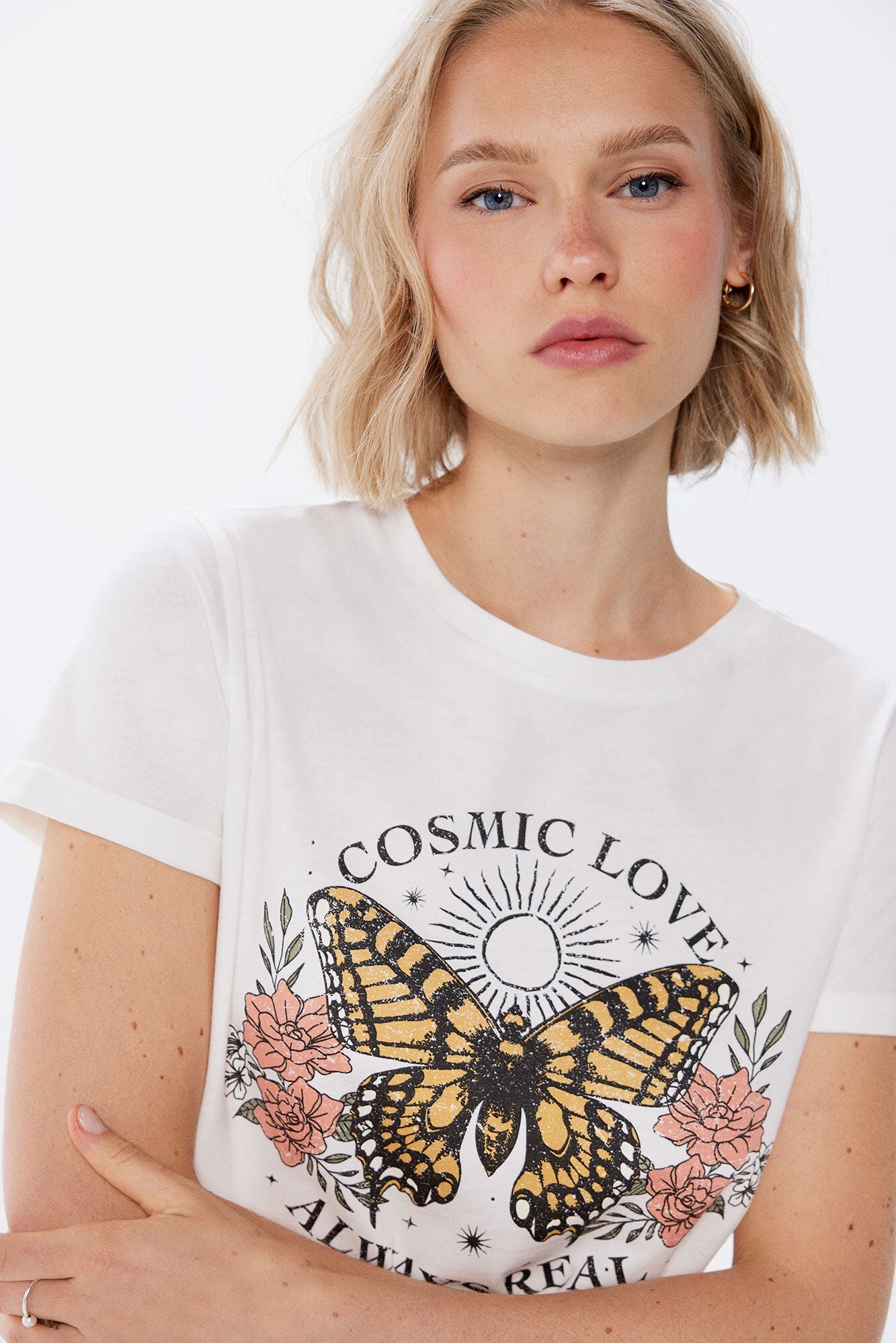 Ethnic graphic T-shirt