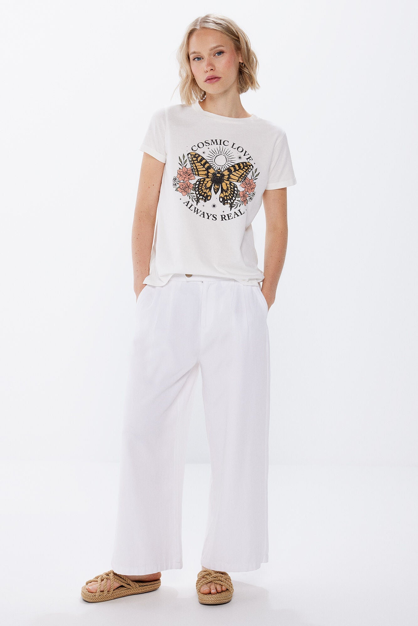 Ethnic graphic T-shirt