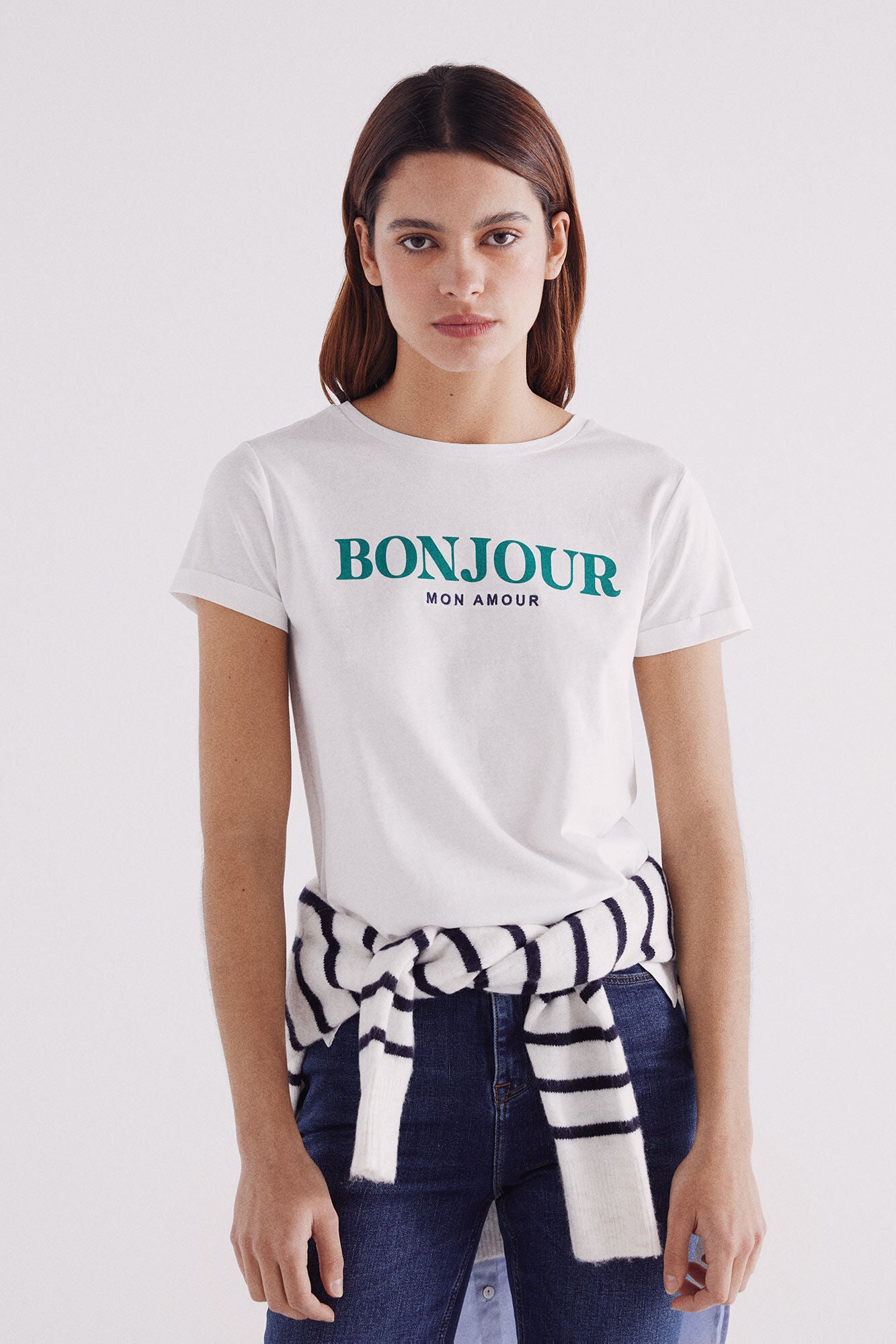 "Bonjour" T-shirt
