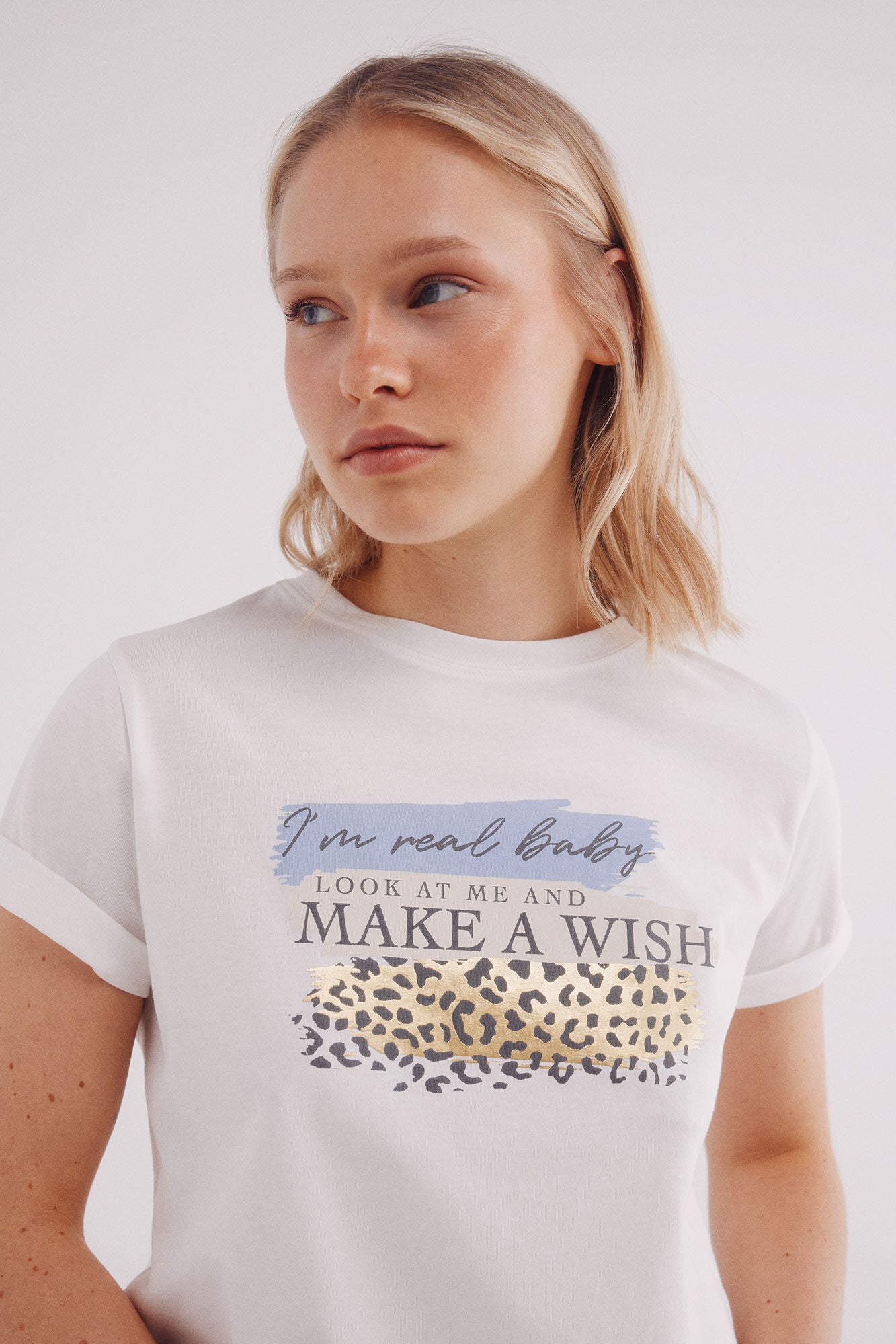 "I'm real baby" T-shirt
