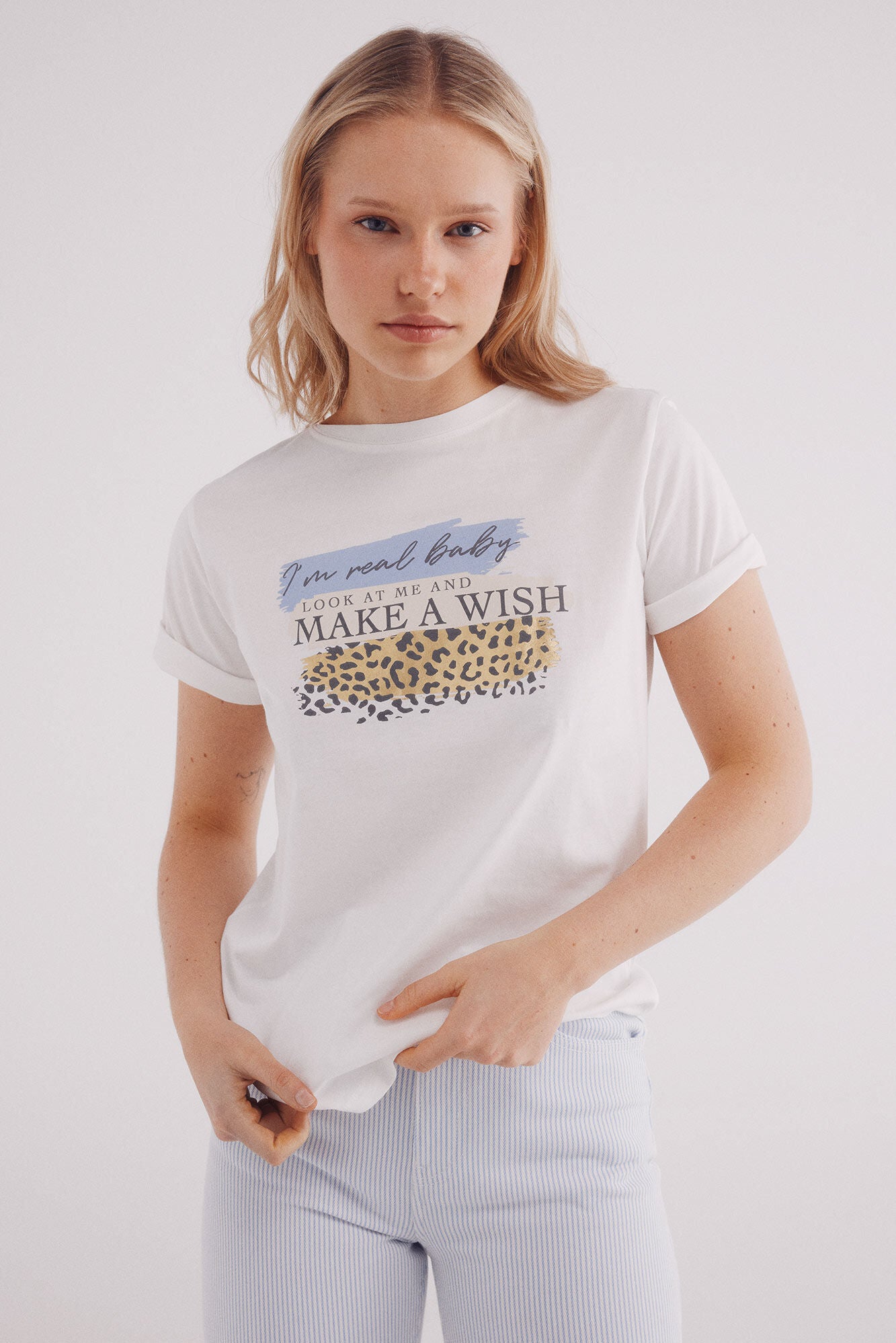 "I'm real baby" T-shirt