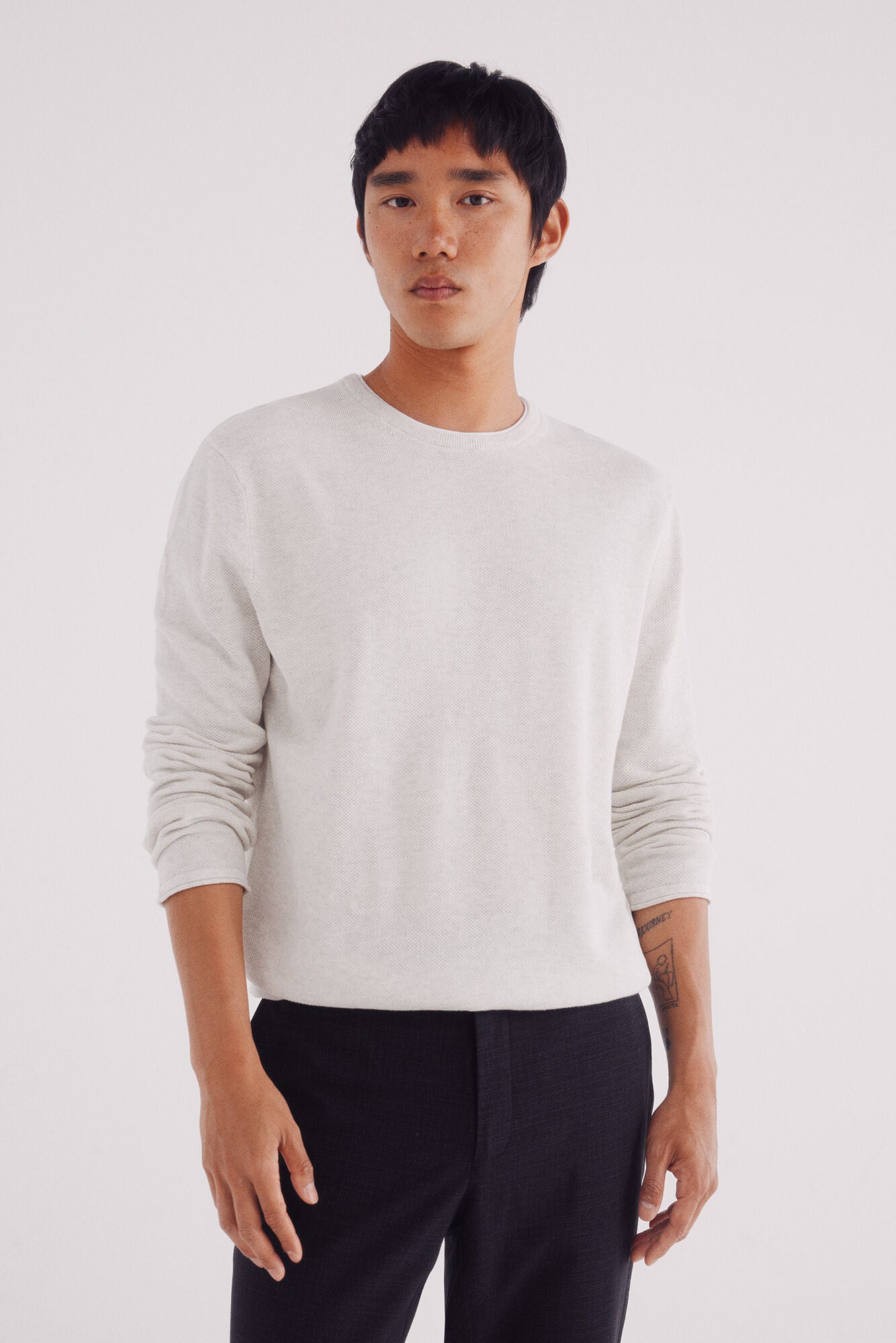 Textured jumper