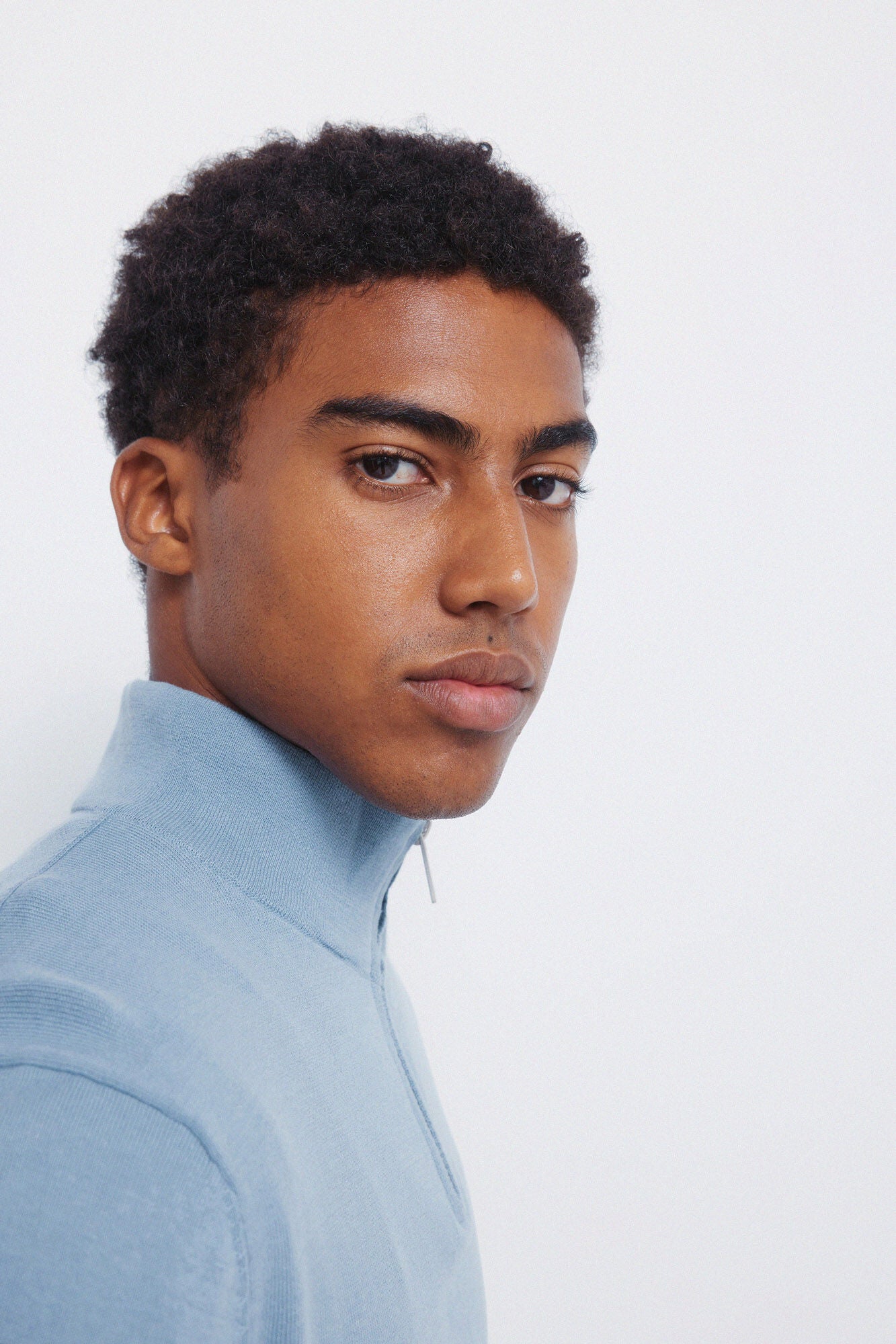 Milano zip fastening jumper