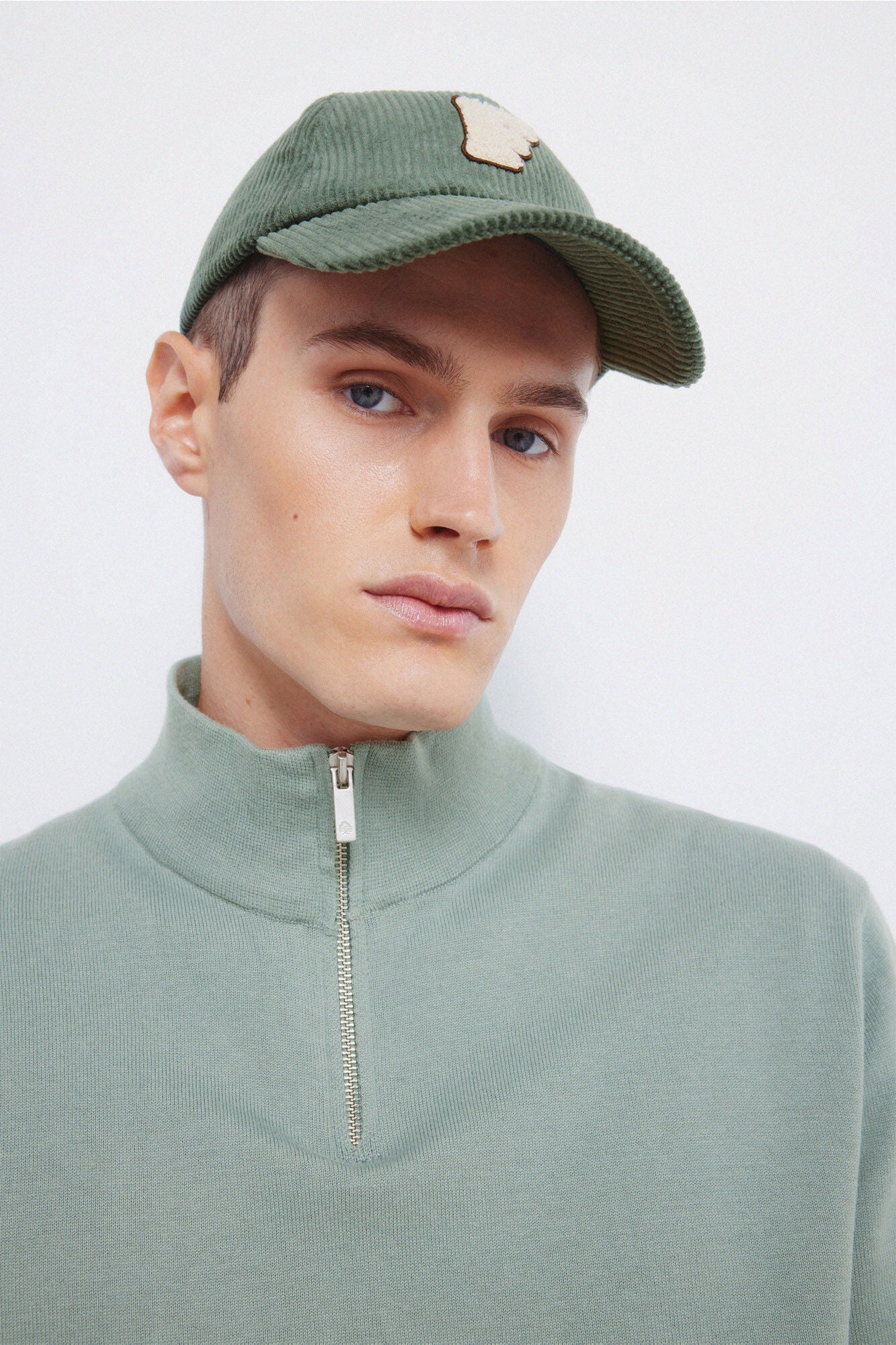 Milano zip fastening jumper