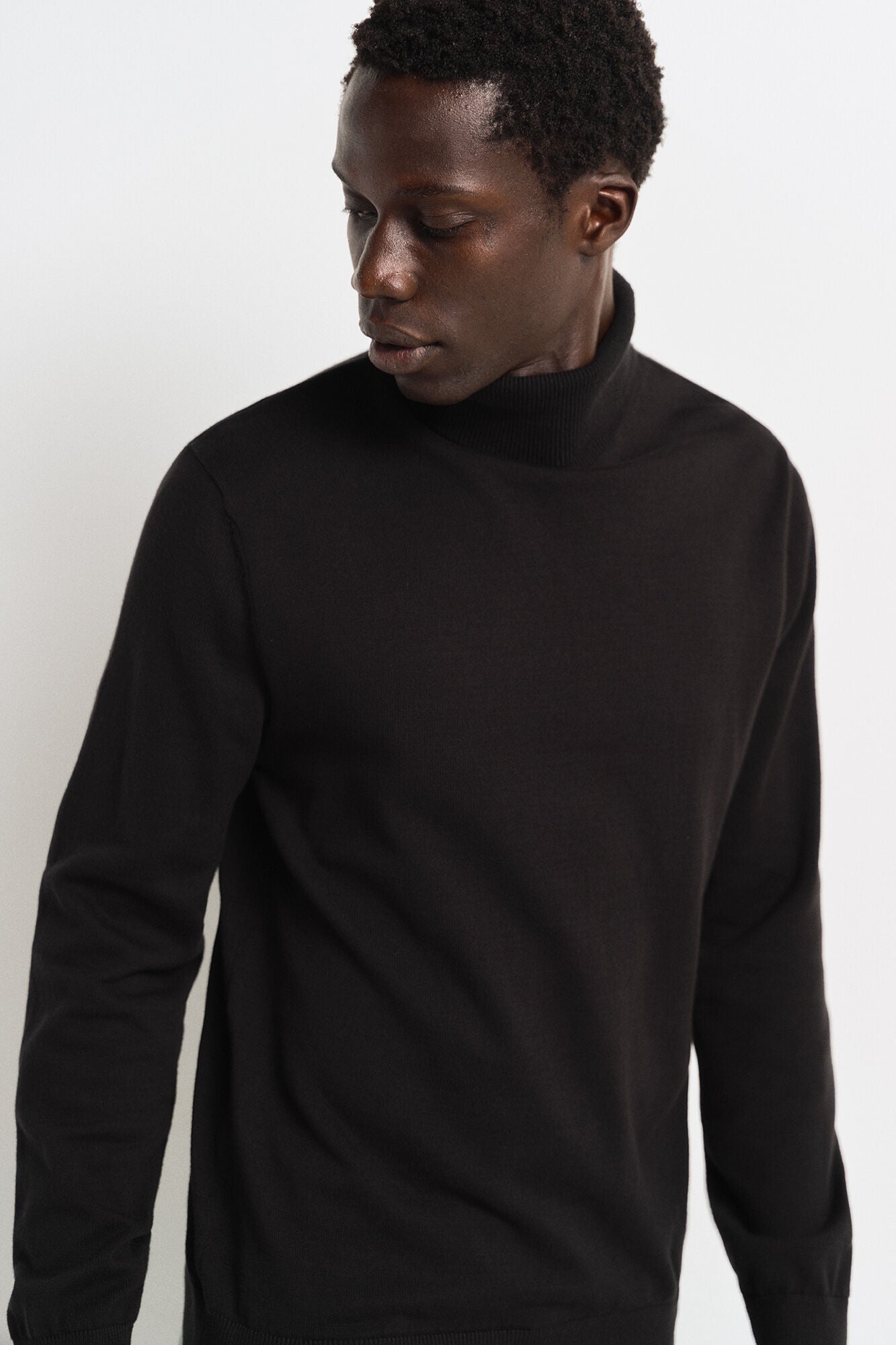 Basic color block sweater