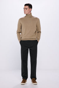 Basic color block sweater