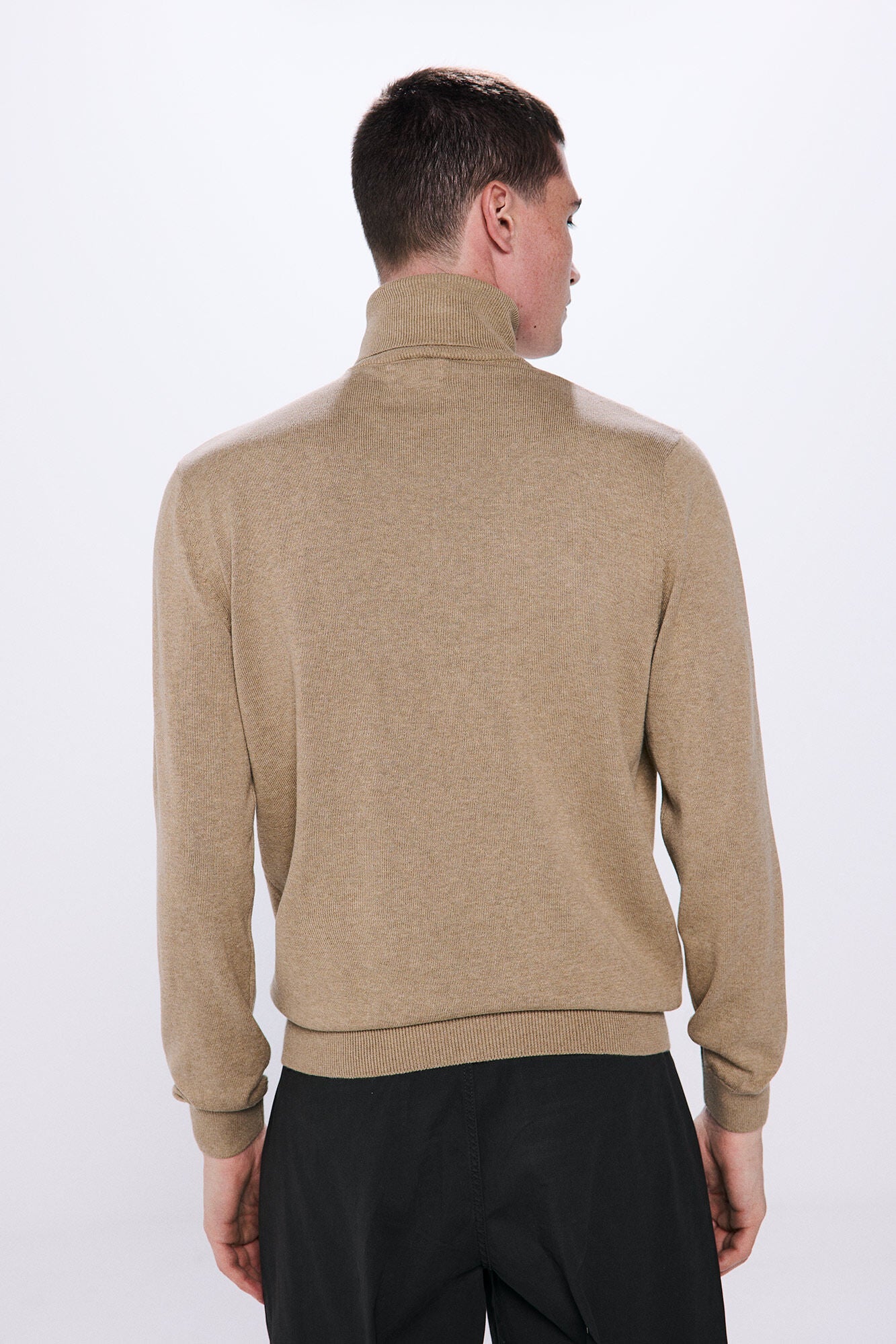 Basic color block sweater