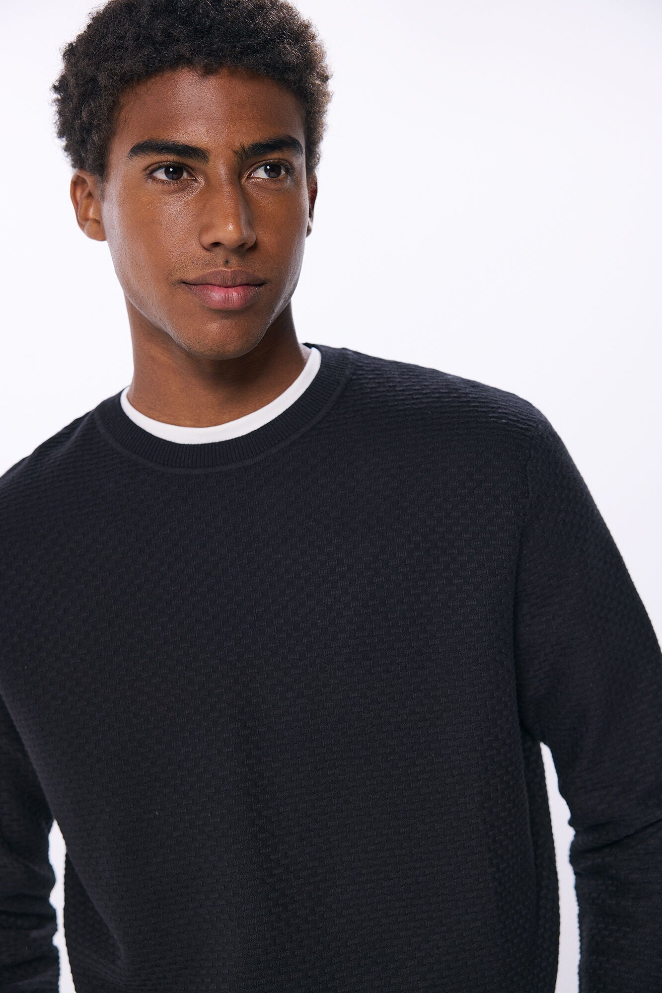 Textured jumper