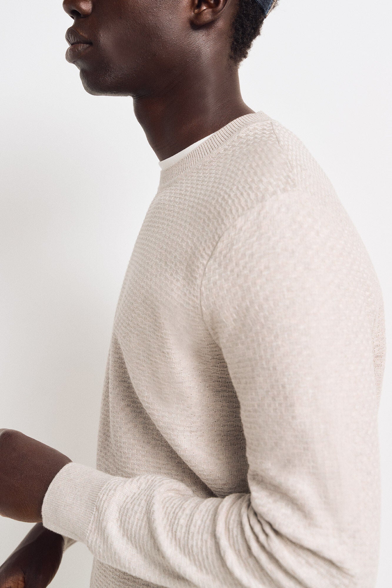 Textured jumper
