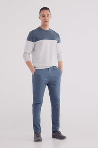 Basic color block sweater