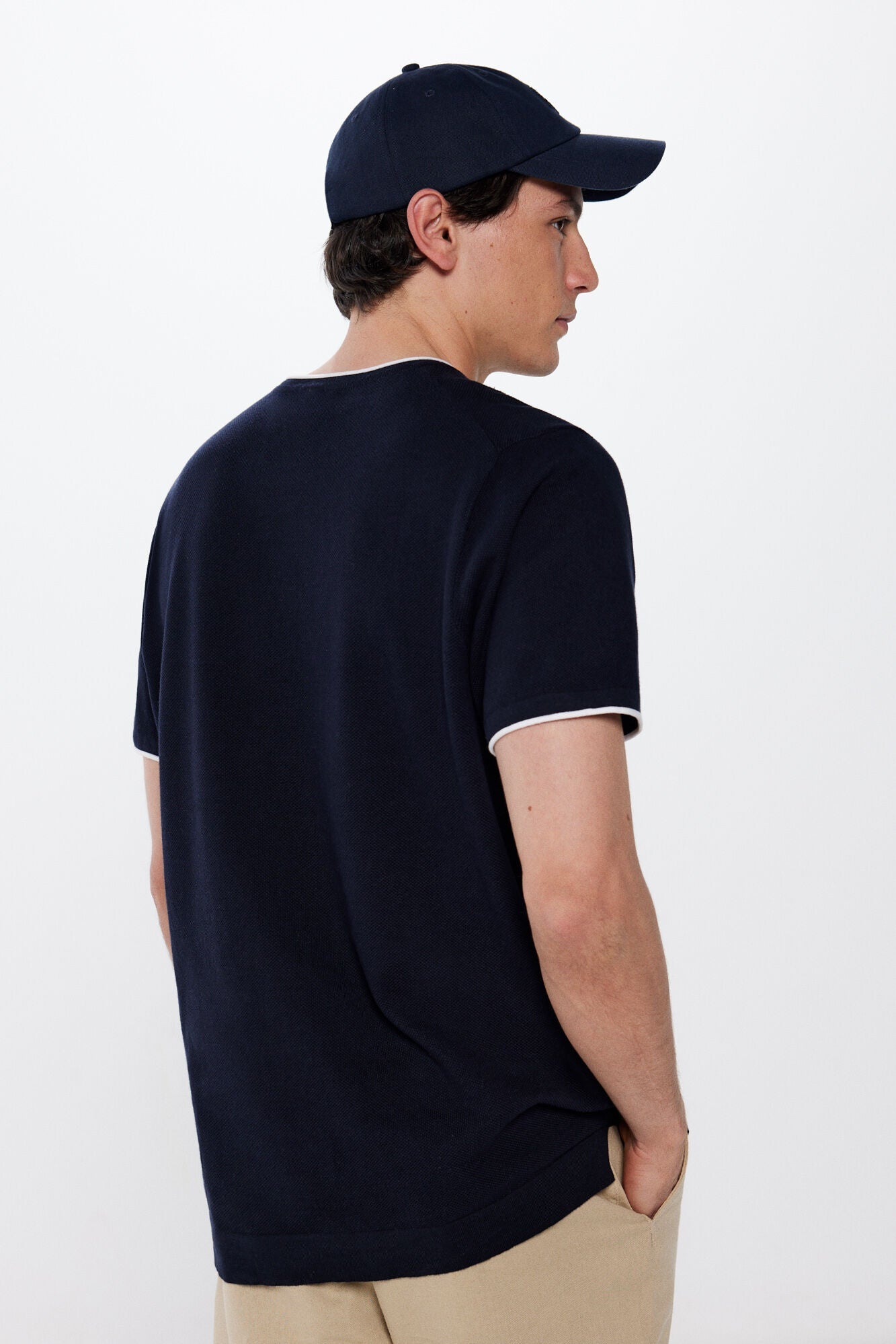 Short-sleeved jumper