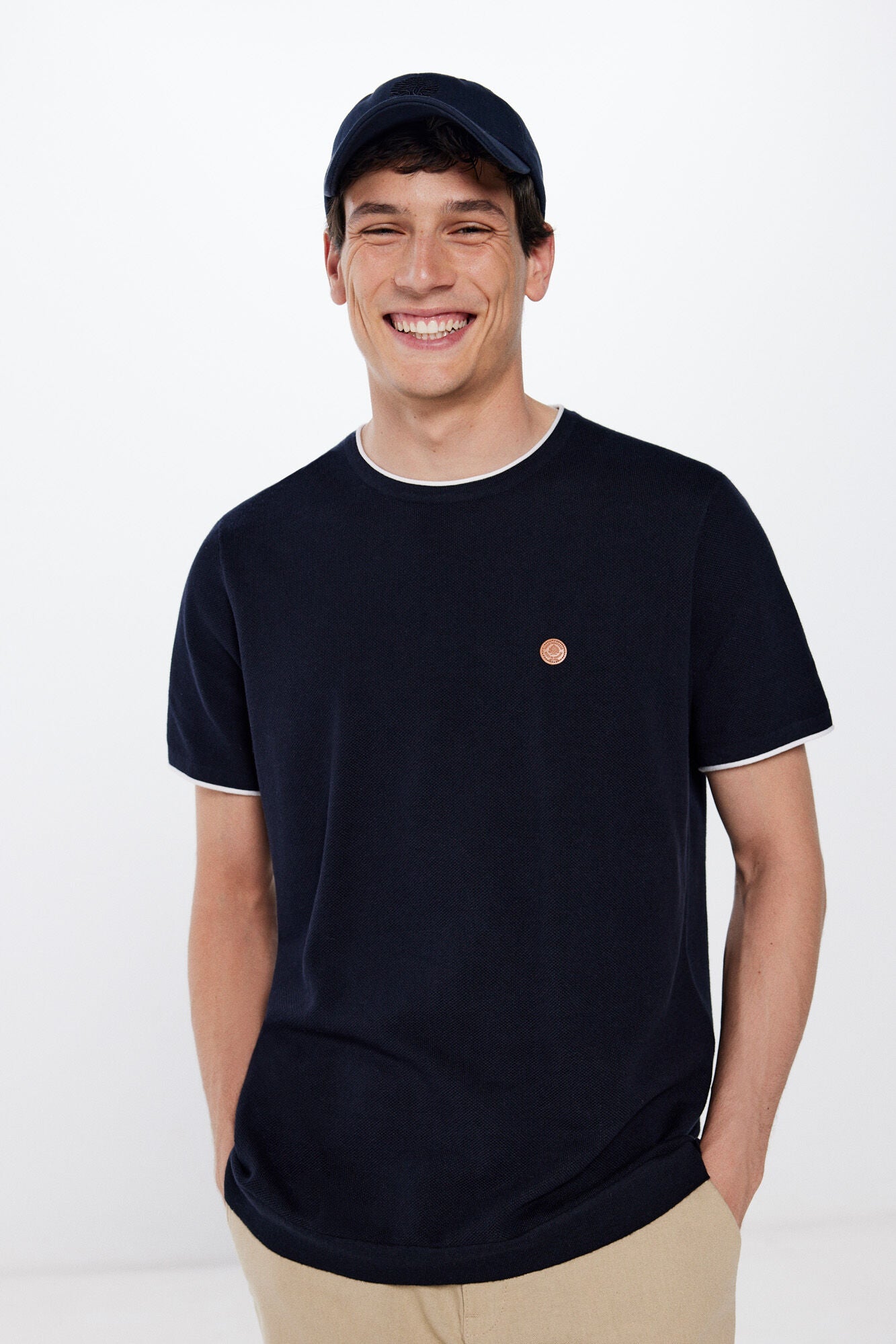 Short-sleeved jumper
