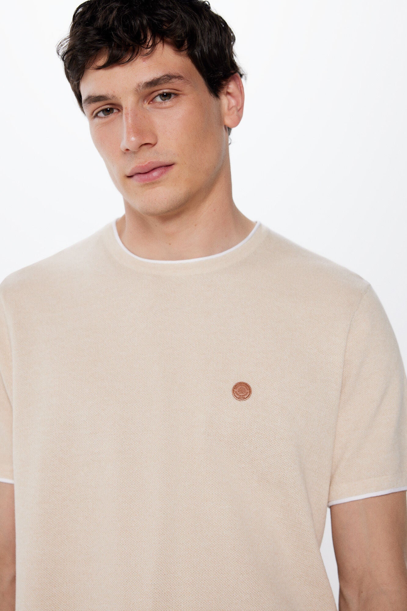 Short-sleeved jumper