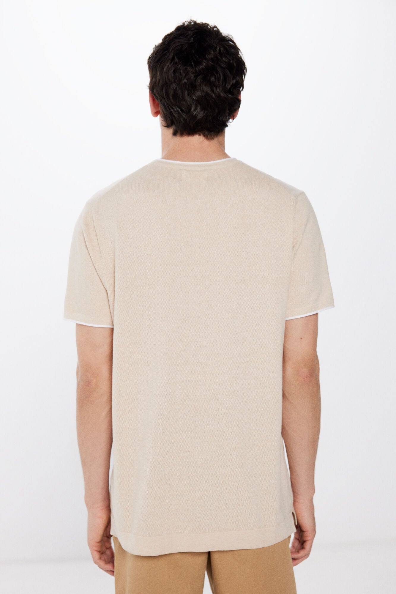 Short-sleeved jumper