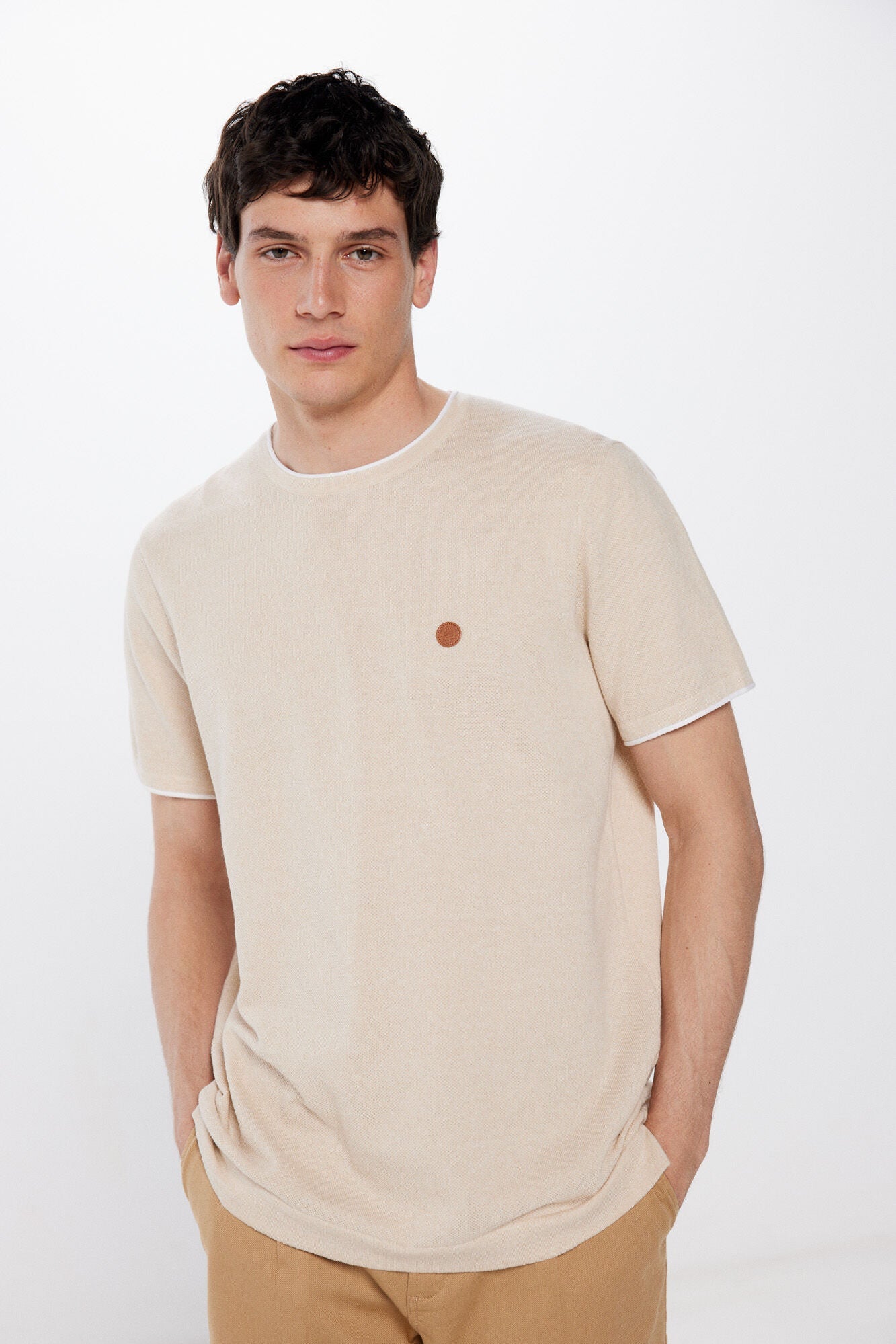 Short-sleeved jumper