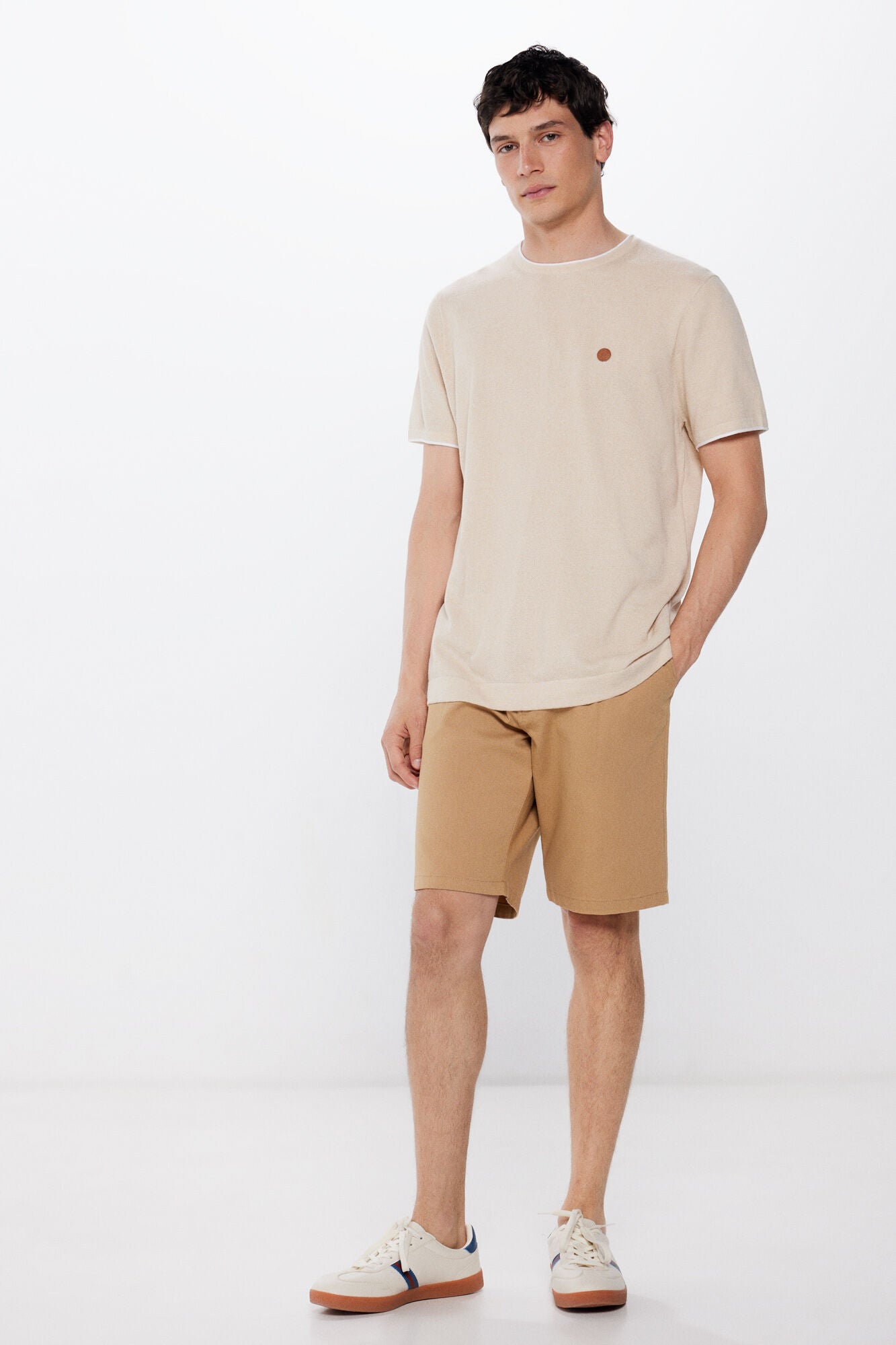 Short-sleeved jumper