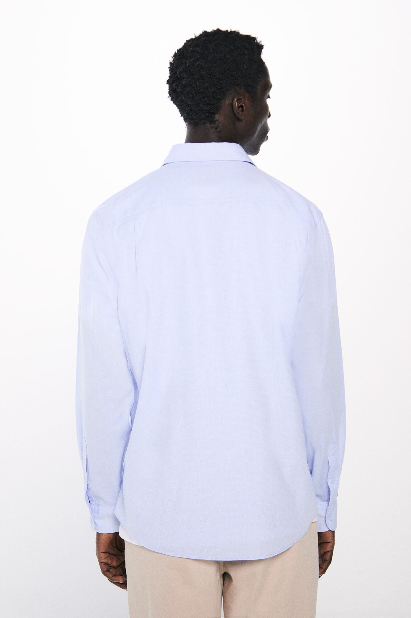 Structured dress shirt