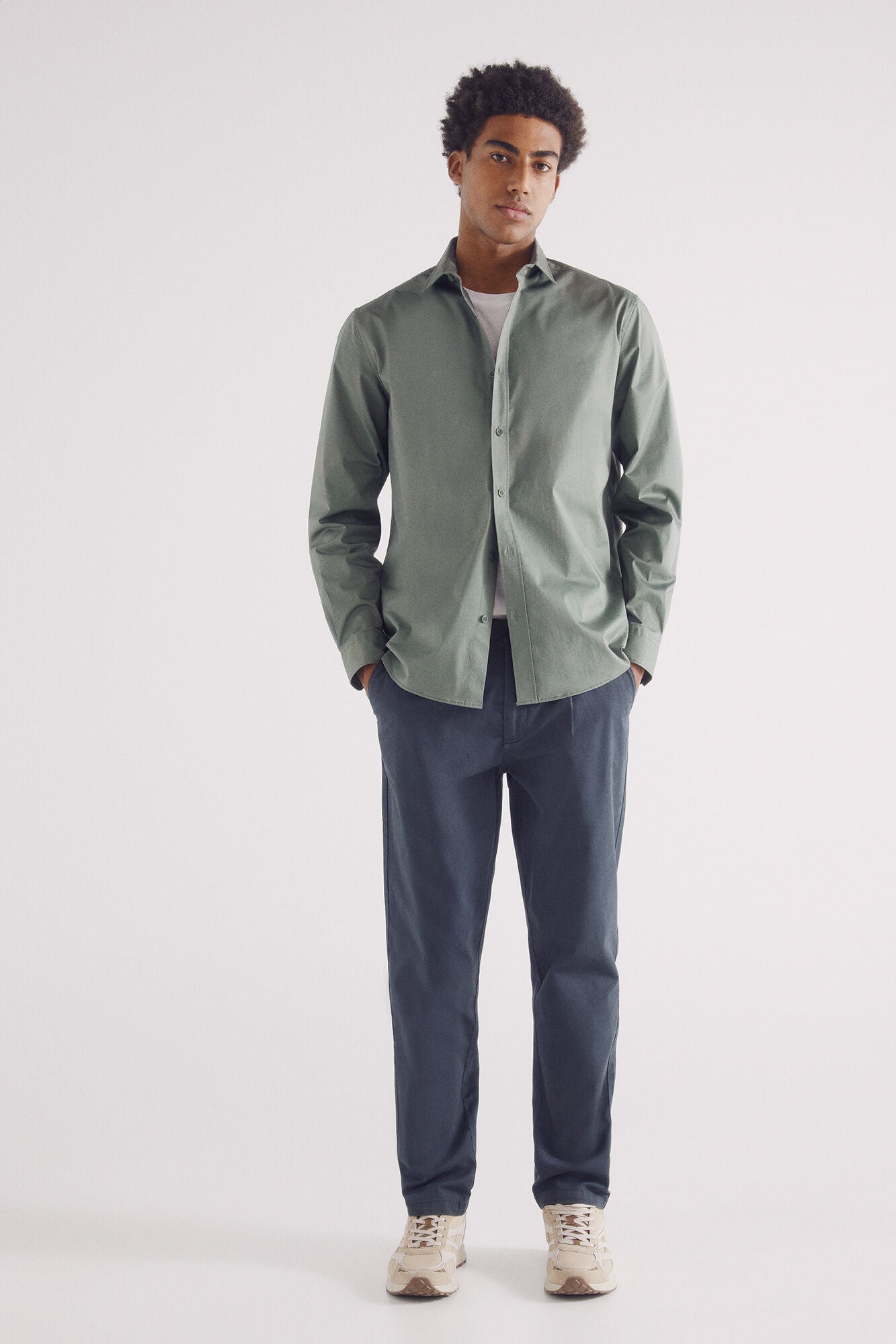 Stretch dress shirt