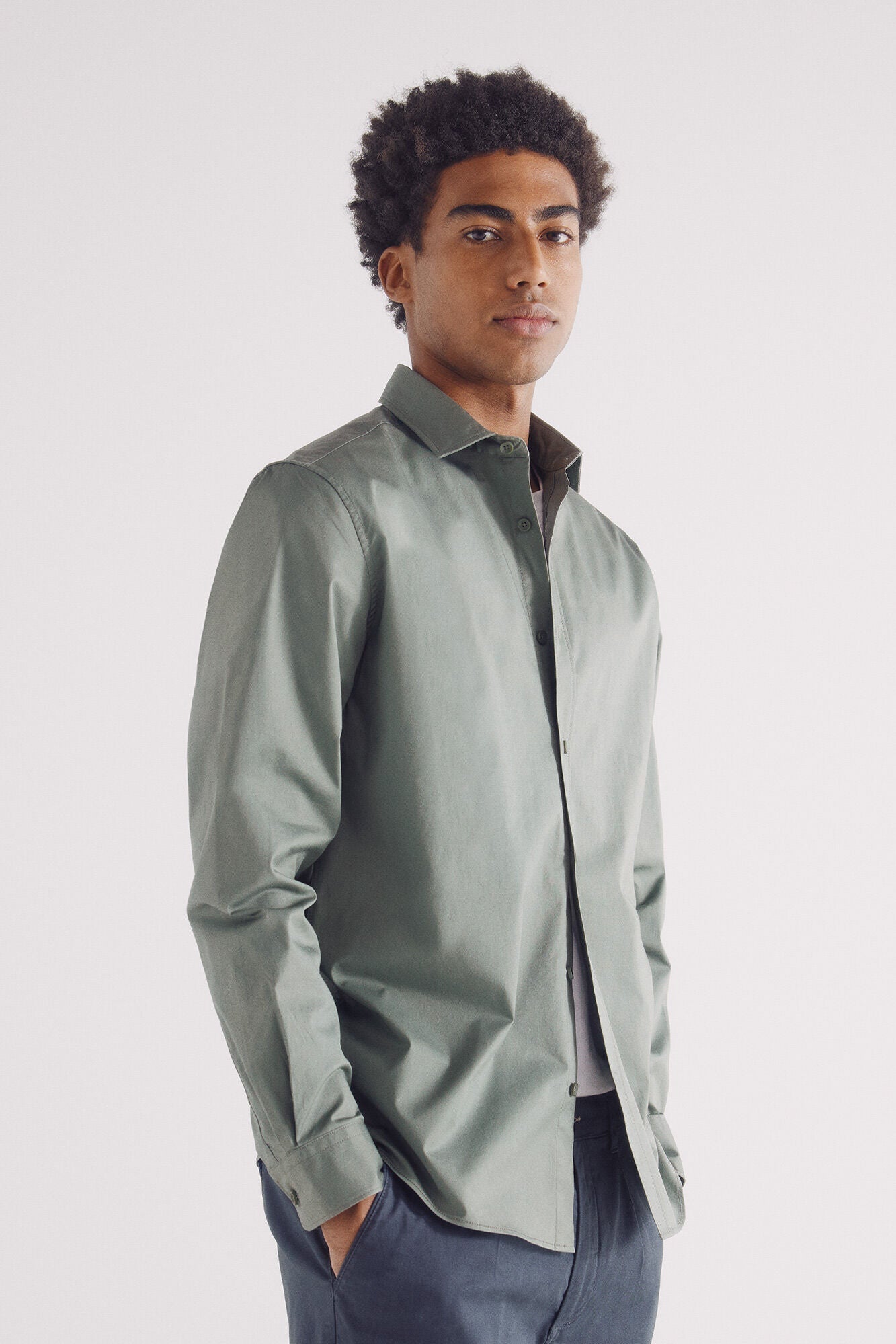 Stretch dress shirt