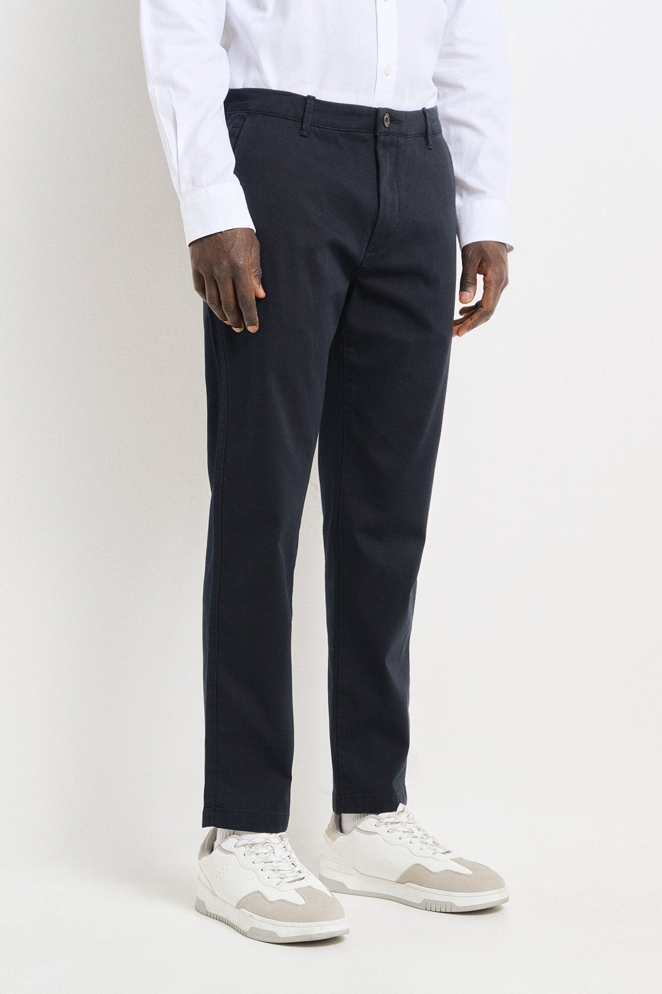 Slim fit comfort colour chinos
