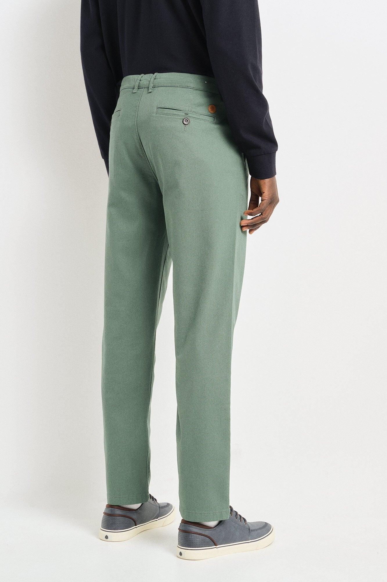 Slim fit comfort colour chinos