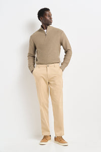 Slim fit comfort colour chinos