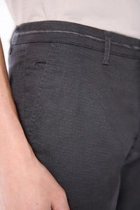 Slim fit micro-printed chinos