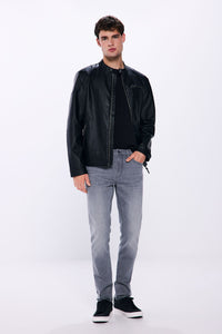 Grey skinny fit jeans