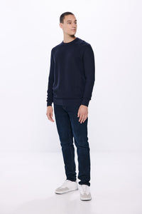 Very dark blue slim fit jeans