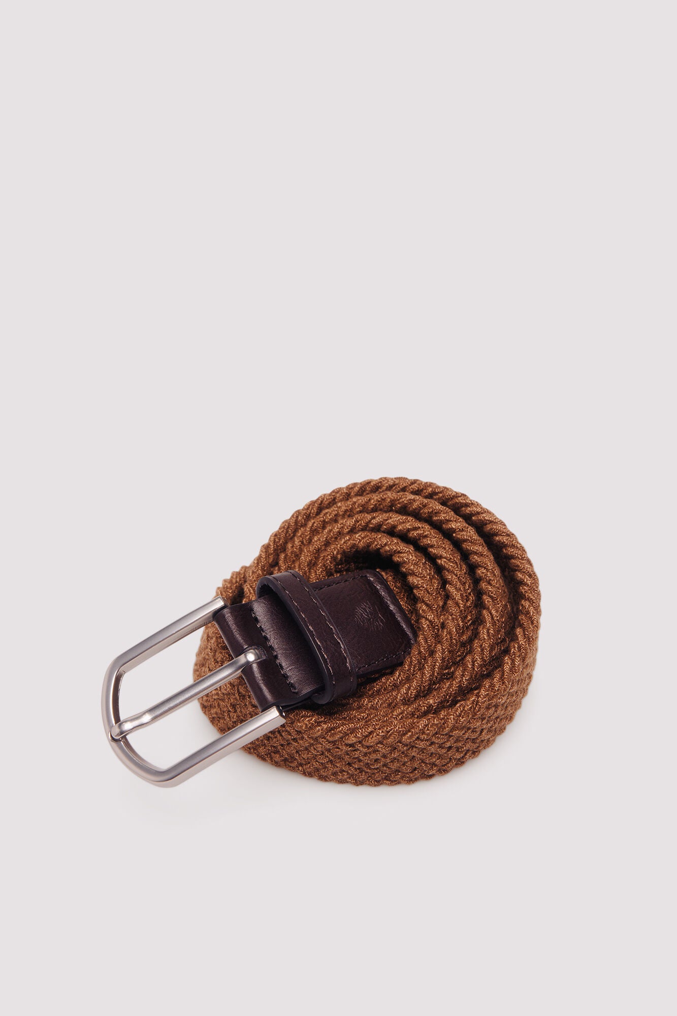 Melange braided belt