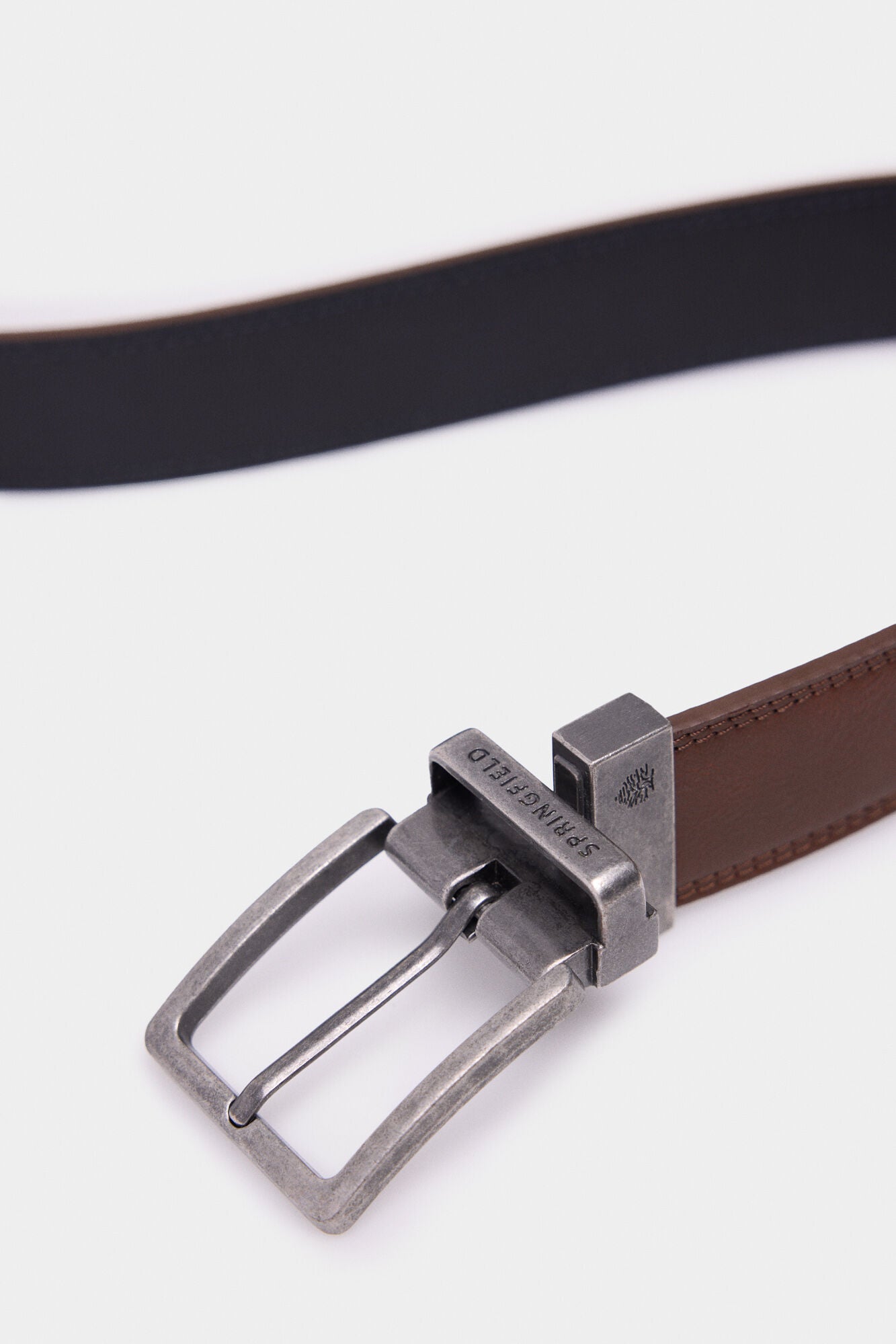 Leather-effect belt