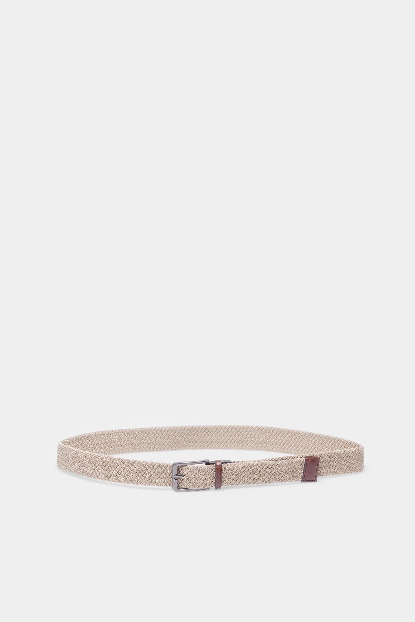 Single colour woven belt