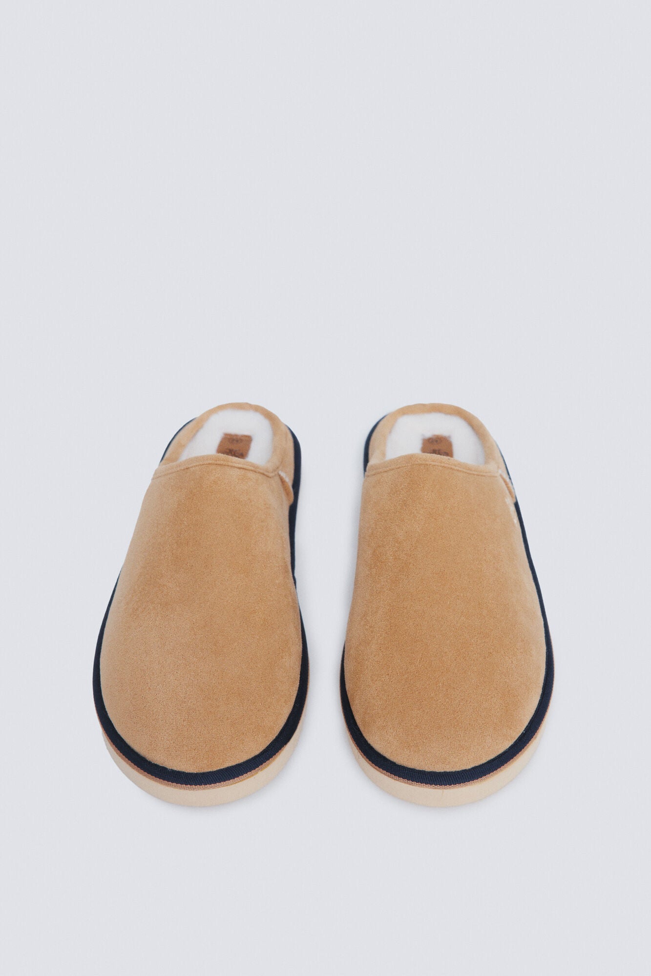 Slingback fur sneaker