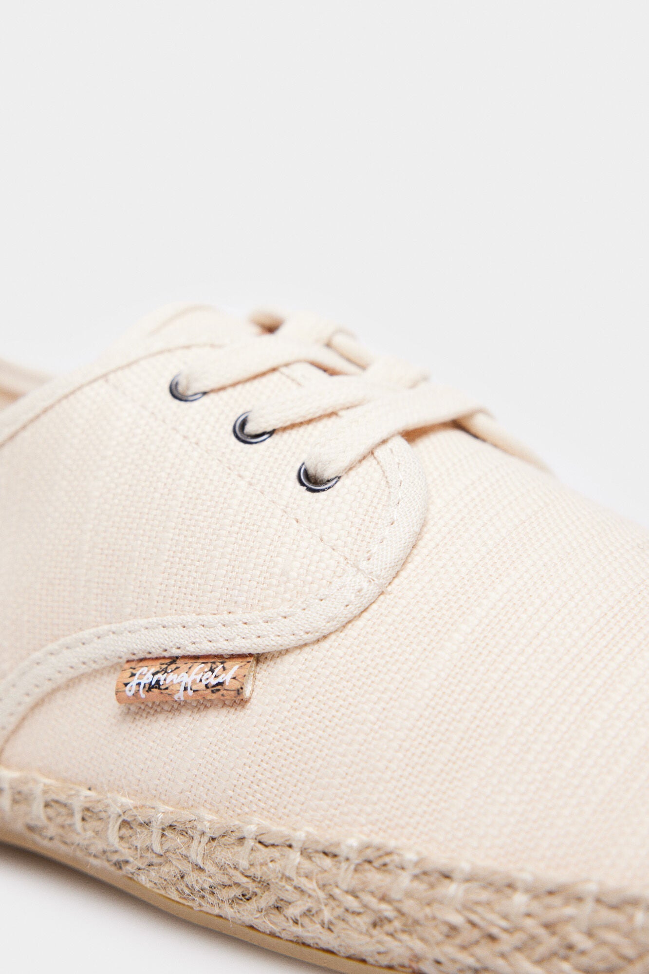 Rustic coloured espadrille