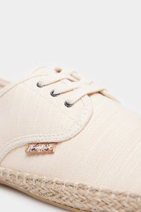 Rustic coloured espadrille