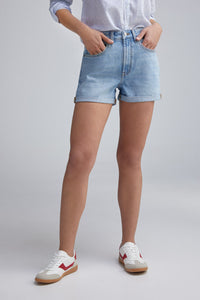 Mom denim shorts