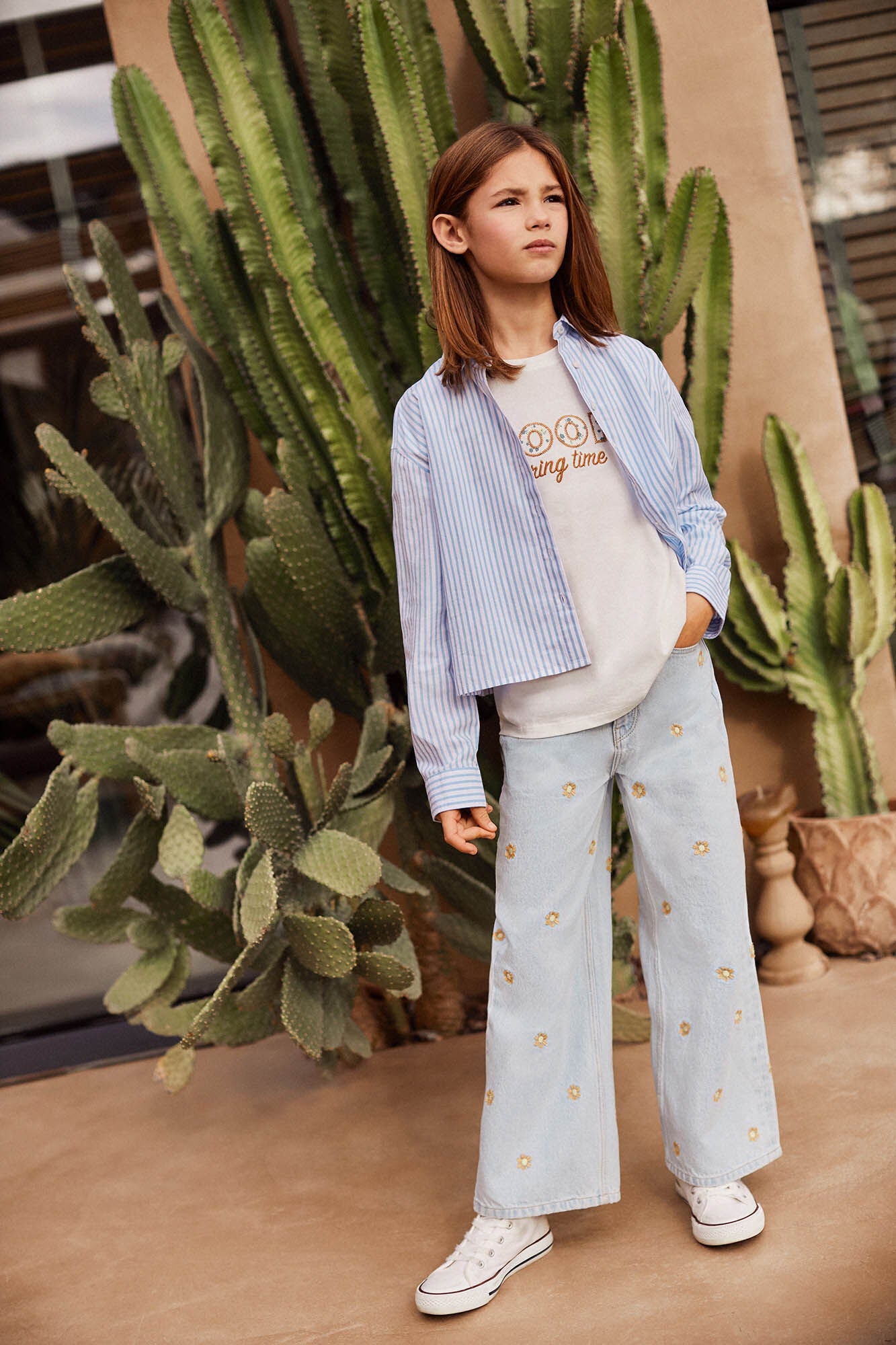 Girl's Oxford Blouse