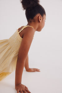 Textured girl dress