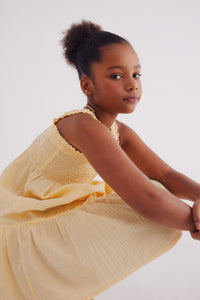 Textured girl dress