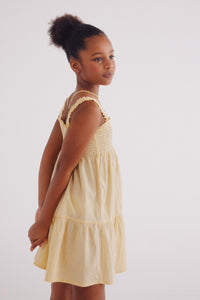Textured girl dress