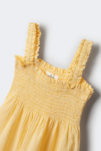 Textured girl dress