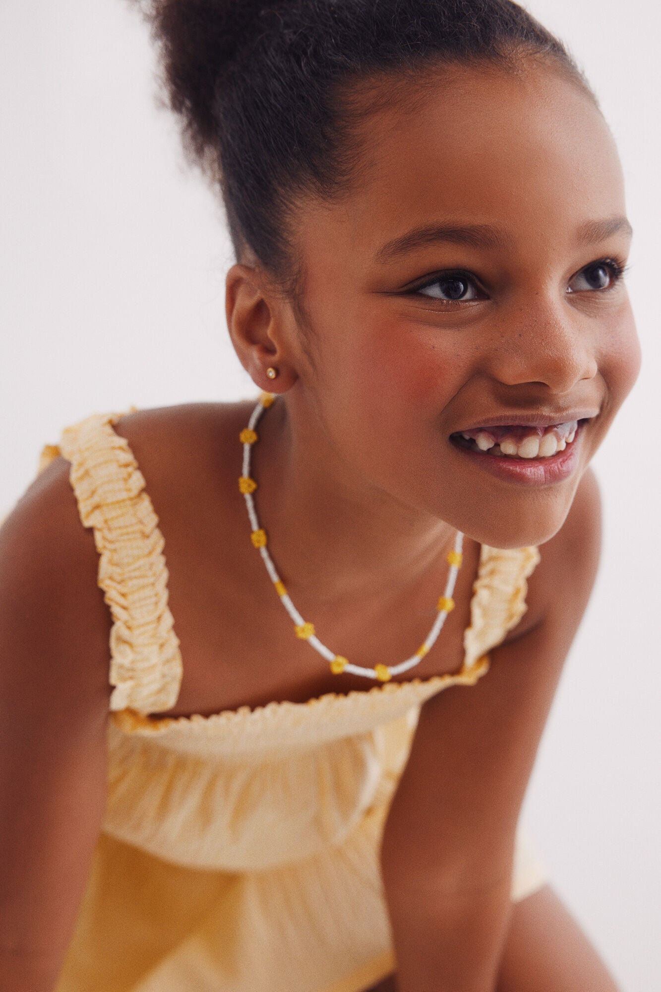 Textured girl dress