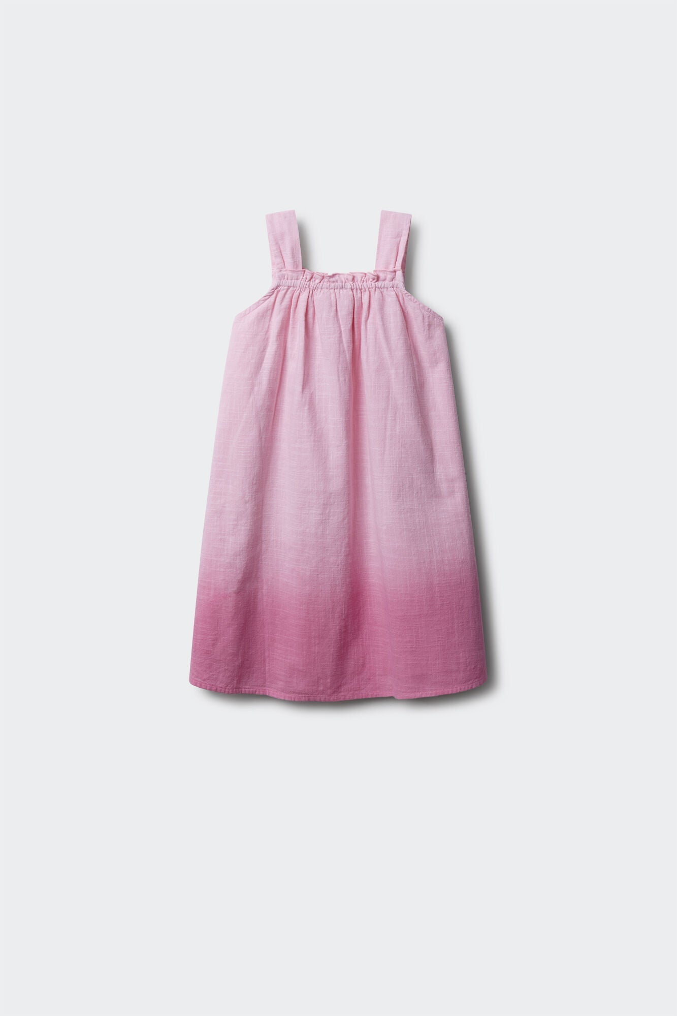 Pink dip dye dress for girls