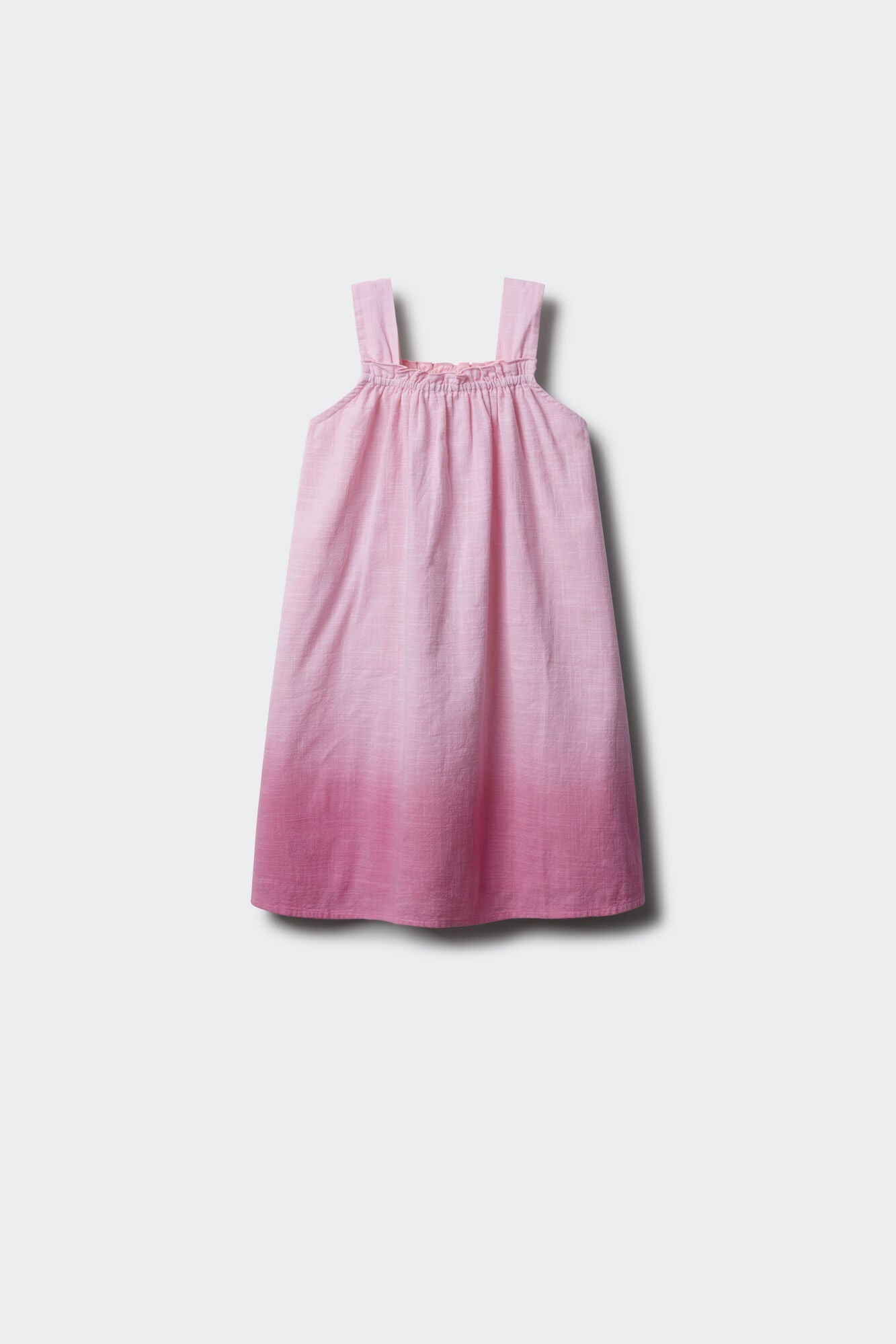 Pink dip dye dress for girls