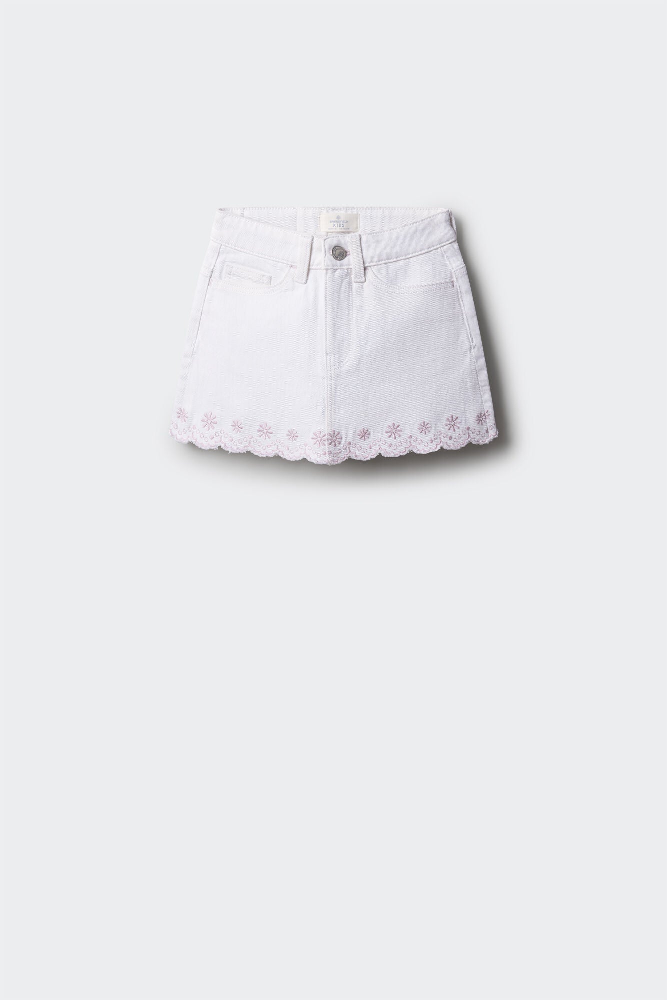 Embroidered skirt for girls
