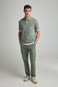 Regular fit all-over print polo